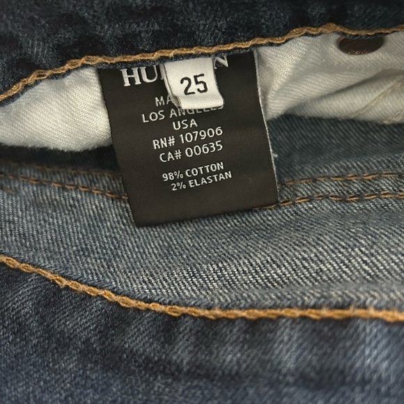 Hudson Jeans Mid Rise Dark Wash Size 25 - Picture 8 of 8